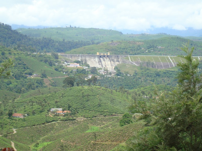 Sholayar Dam Vrew from Sheikalmudi